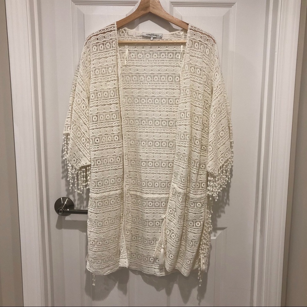 Boho Zara beach coverup